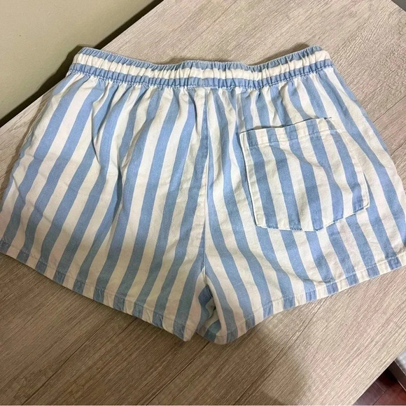Aerie Chambray Stripe Shorts Size XS - Picture 3 of 8